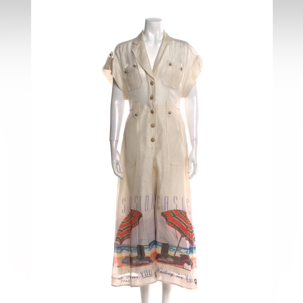 Zimmermann Linen Jumpsuit
Neutrals - Picture 3 of 7